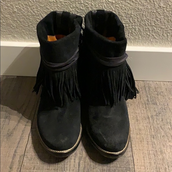 Free people fringe booties - Picture 2 of 13